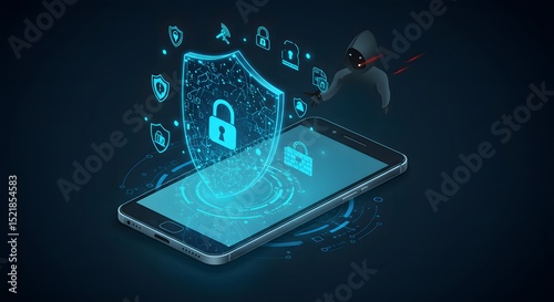 Wallpaper Mural Mobile Security – Smartphone Protection and Cybersecurity Concept

 Torontodigital.ca