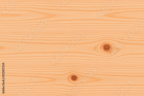 Ultra-high-resolution seamless polished pine wood texture featuring pronounced knots, smooth grain lines, and warm natural tones. Ideal for furniture mockups, interior visualization, packaging, and br