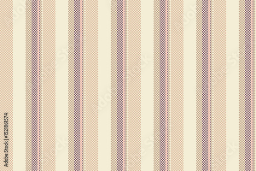 Mresentation textile vertical lines, open seamless fabric background. Gala vector pattern texture stripe in light and orange colors.