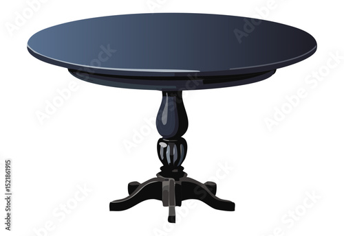 Luxurious Pedestal Dining Table Design