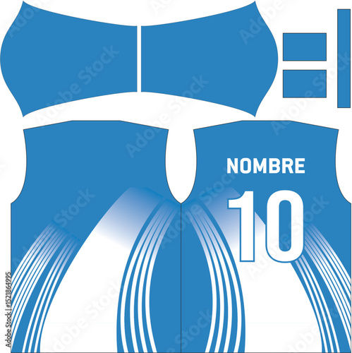 blue t shirt design