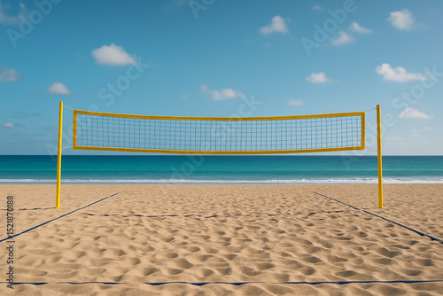 The Perfect Beach Volleyball Court Awaits
