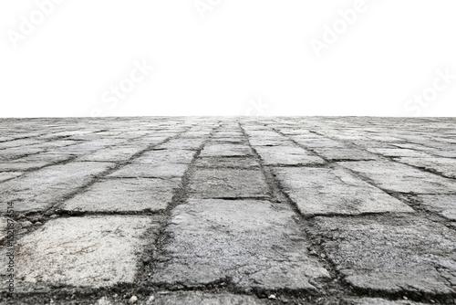 Journey Through the Cobblestones: A weathered cobblestone path leads the eye toward the horizon, a symbol of journey. The textured surface, reflecting light and time.