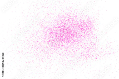 Wallpaper Mural Pink glitter scattered flying isolated on white, background and texture, clipping	 Torontodigital.ca