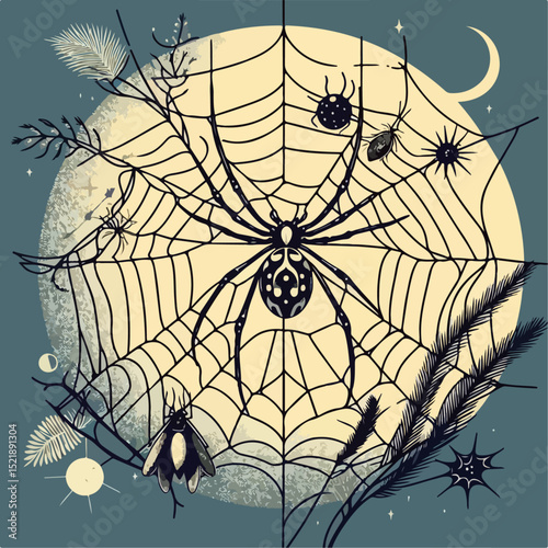 halloween spider web