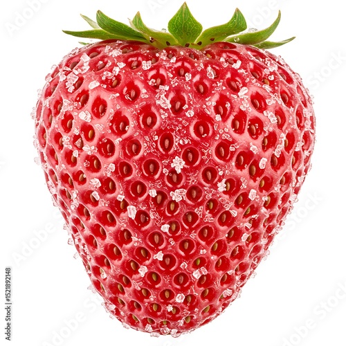 Fresh Red Strawberry Close-Up