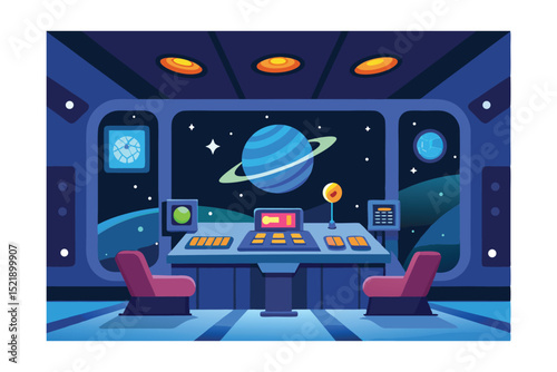 space station command room