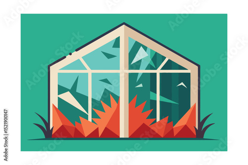 house icon on a blue background