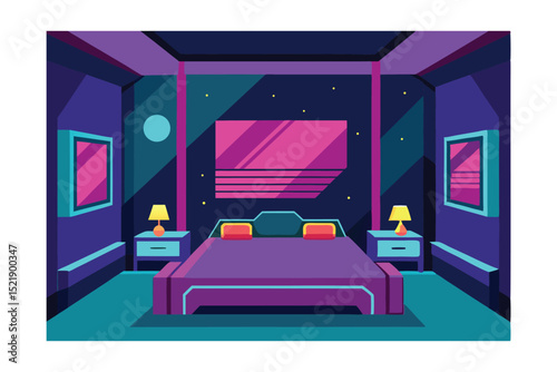 interior of a bedroom