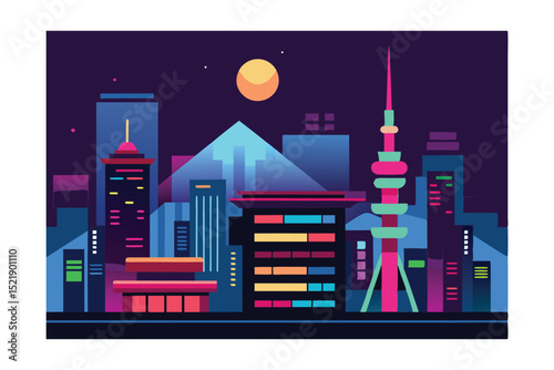 night city landscape