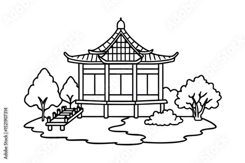 vector illustration of a house