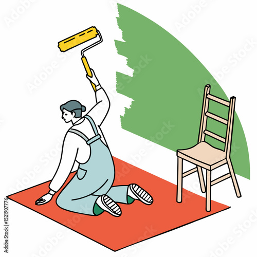 Diy Home Improvement Painting Walls With Style