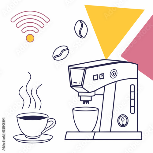 Smart Coffee Maker Connected Brews