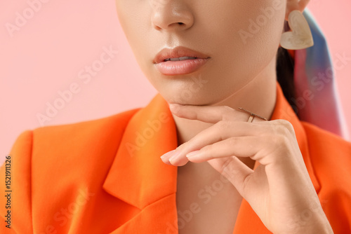 Fashionable young woman in ...