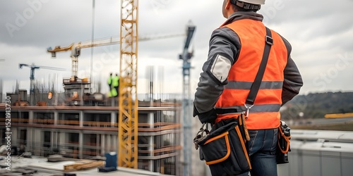 construction workers on construction site