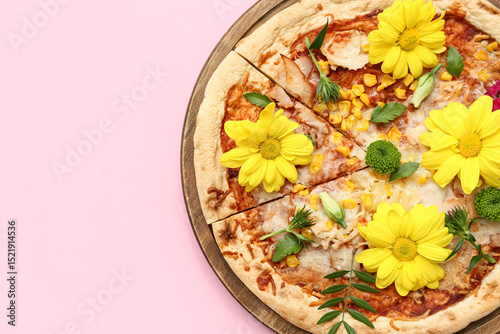 Gourmet chicken and corn pi...