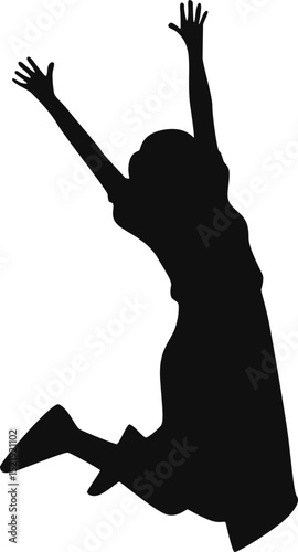 Youth Celebration Silhouette