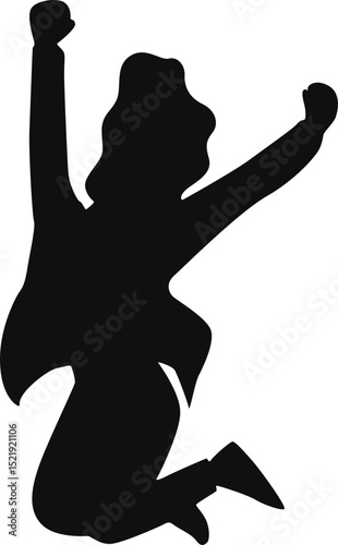 Youth Celebration Silhouette