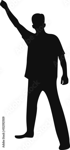 Youth Celebration Silhouette
