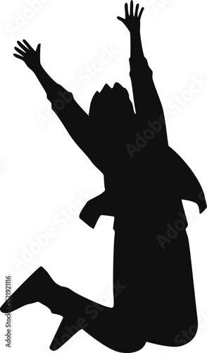 Youth Celebration Silhouette