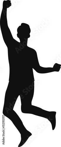 Youth Celebration Silhouette