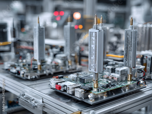 5G small cell radio units aligned in RF testing 