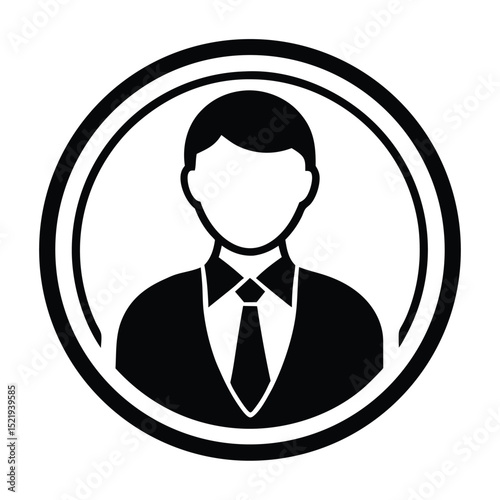 Marketing manager element isolated social media posts on white background