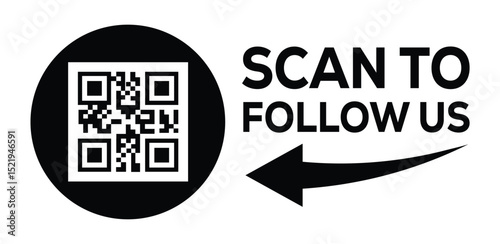 Scan QR code icon. Digital scanning qr code. QR code scan for smartphone. Scan Here text on top of the qr code