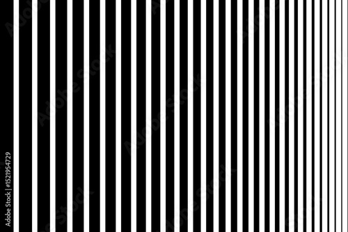 Vertical Stripes Gradient PNG Transparent Halftone Effect Element Isolated