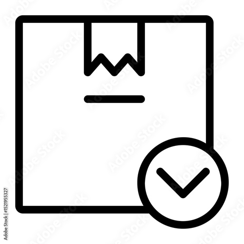 bottom line icon