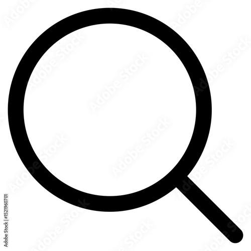 simple minimalist outline icon representing digital marketing tools and strategy for modern web and media platforms