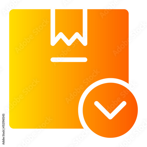 bottom gradient icon