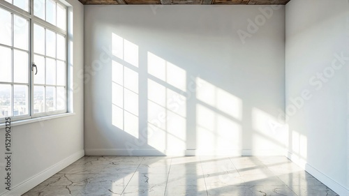 empty room with window