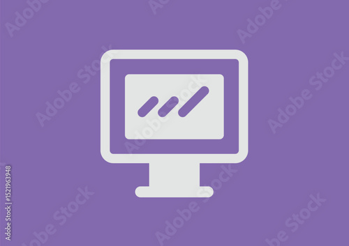 Modern eLearning vector illustration showing  Perfect for online education, video tutorials, digital training, webinars, and back-to-school graphics.