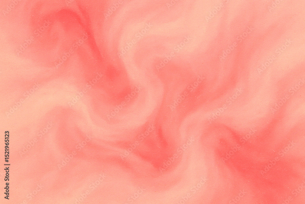 Fototapeta premium Soft pink and coral swirling pattern with smooth texture, abstract background evoking calmness and gentle movement