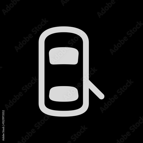 Car Rear Right Door Open