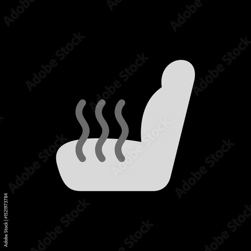 Car Seat Left Heated Filled
