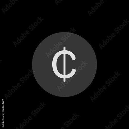 Cedi Circle Filled