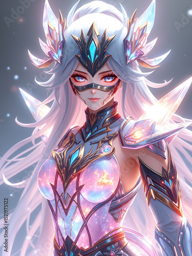 Crystal Anime Male Wizard