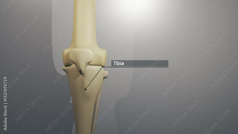 Tibia Animation Cinematic Knee Animation - Tibia Typography No AI was used in the ...