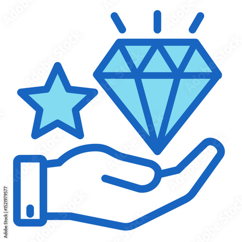 Value Proposition  Icon Element For Design	