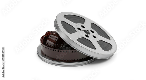 Film Reel Canister: Archival Media Preservation