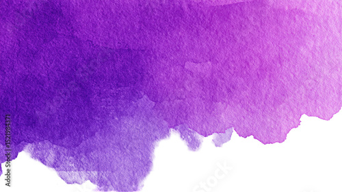  Purple Watercolor Gradient Texture Design on Transparent Background