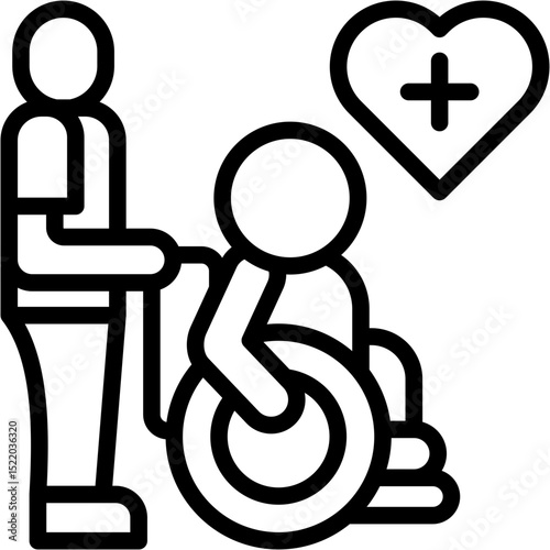 Caregiver Hand Icon