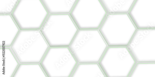 Abstract geometric technology out color line hexagon polygonal honeycomb luxury pattern vector background.	