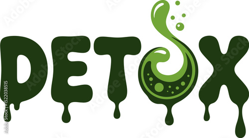 Detox cleanse juice healthy diet weight loss wellness wellbeing natural organic nutrition lifestyle tips editable stock vector illustration