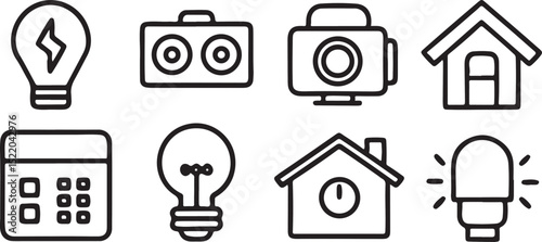 home appliances icons