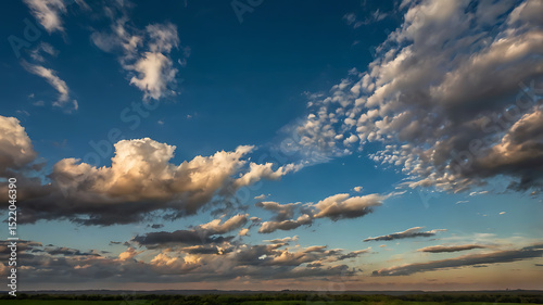 clouds and sun