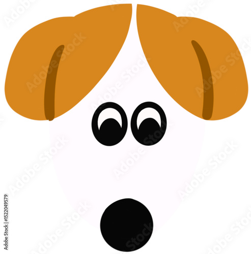 dog face illustration photo