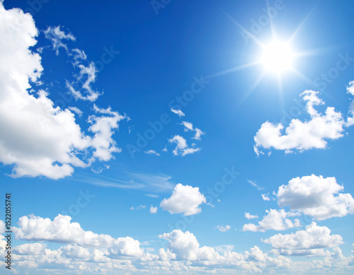 晴れた空（生成AI　Generated Image）	